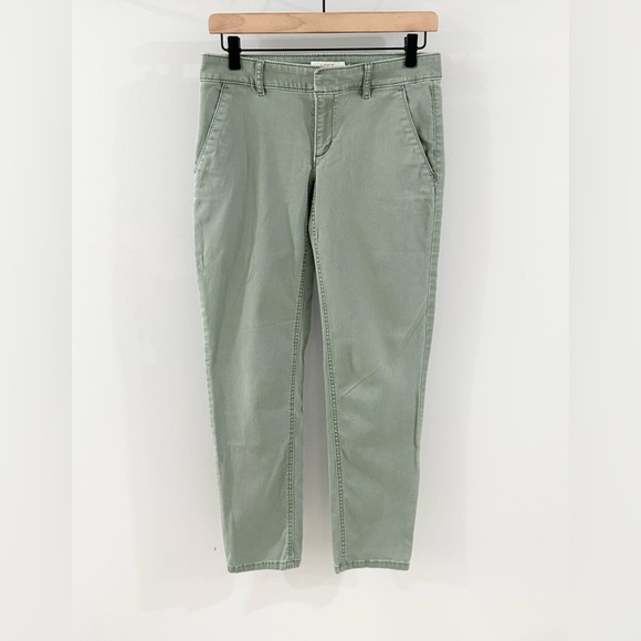 Loft Marisa Fit Chino Pants Green Size 2 - Picture 3 of 7